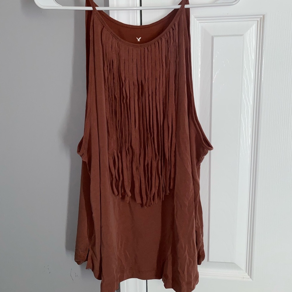 Fringe tank top